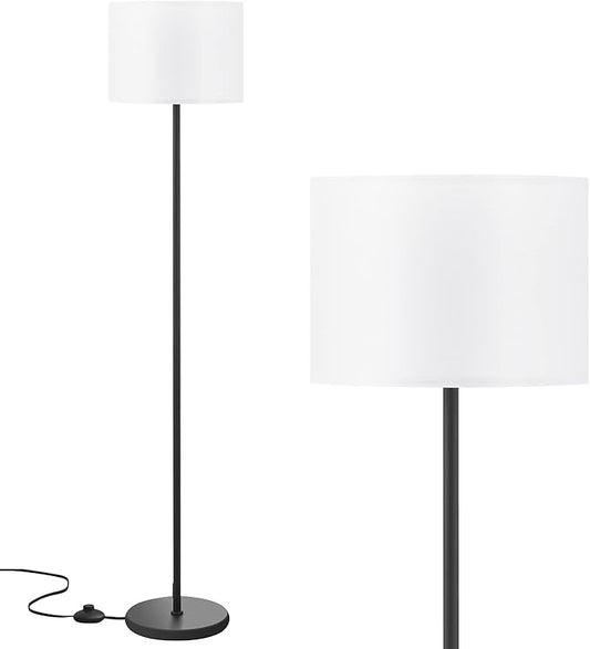 Modern Floor Lamp Simple Design with White Shade